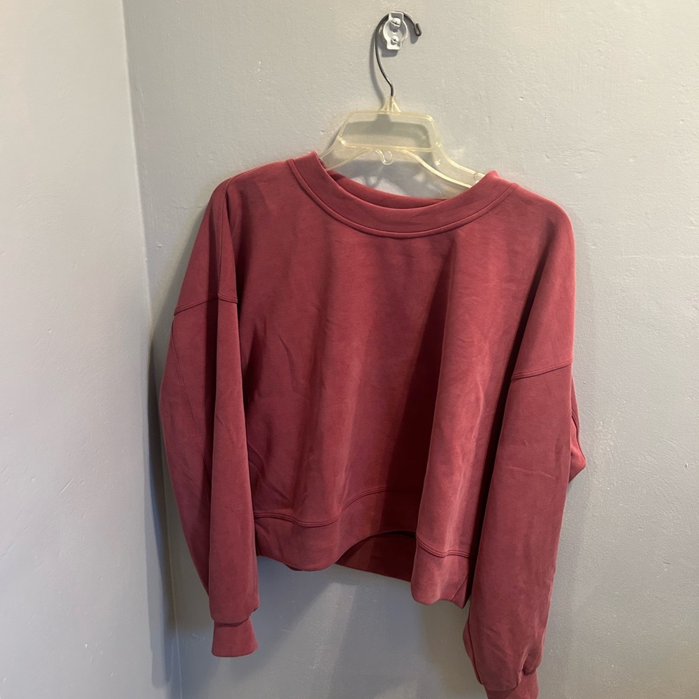 Lululemon cropped crew neck